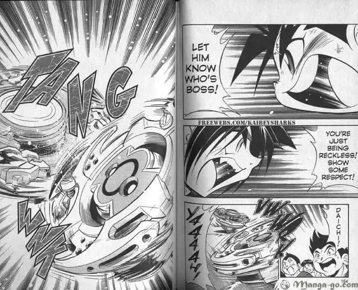 Bakuden Shoot Beyblade Chapter 6.3 14